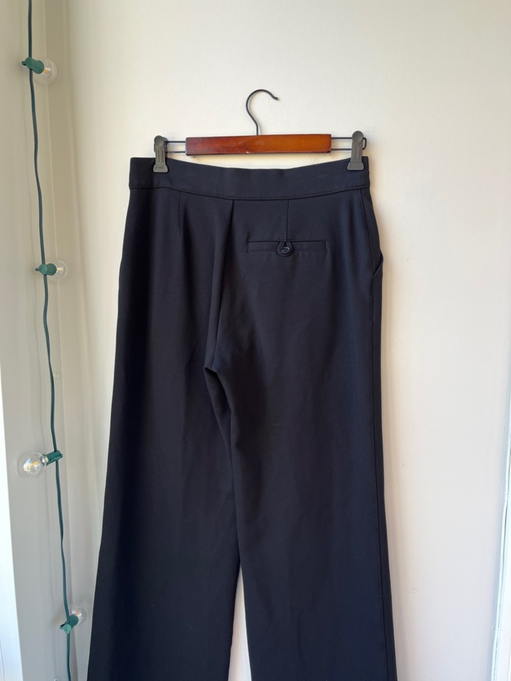 SPANX SPANXsmooth​ PerfectFit Ponte Wide Leg Pant in Classic Black - Picture 7 of 8